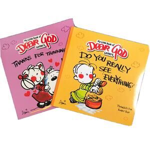 Dear God Letters My Little Book of 2 books